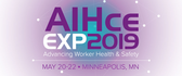 AIHce EXP 2019 logo